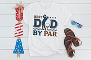 Best Dad by Par – Golf Father's Day, an Illustration by BeeCraftR (Thumbnail 3 of 5)