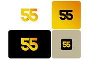 Number 55 Infinity Logo, a Branding & Logo Template by ika trisiana (Thumbnail 2 of 2)