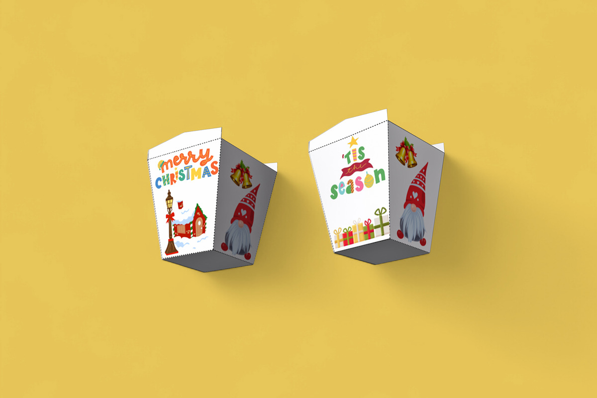 Christmas Favor - 3d papercraft, a Print Template by PAPER amaze (Photo 2 of 6)
