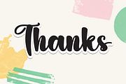 Simple Quirky | Script Font, a Handwritten Font by Scratchones (Thumbnail 9 of 9)