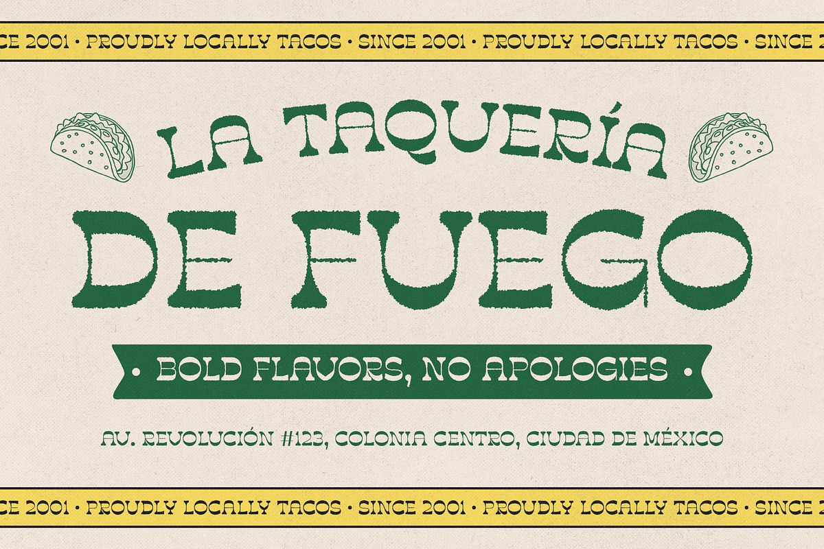 Quiros Rough, a Serif Font by Craft Supply Co. (Photo 6 of 8)