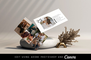 Photo Business Card Template BC013