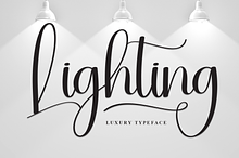 Lighting | Script Font