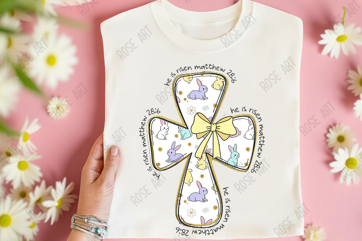 He Is Risen Matthew 286 Design Png, a Seasonal Illustration by Rose Art (Photo 4 of 5)