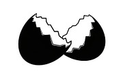 50 Cracked Egg Shell Silhouette, an Illustration by musafir_fashion (Thumbnail 12 of 55)