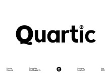 CS Quartic – Bold Sans Serif