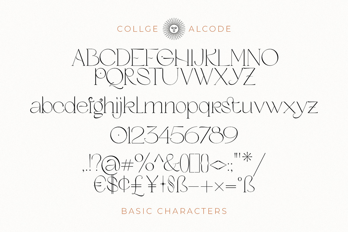 Collge Serif, a Sans Serif Font by Alcode (Photo 11 of 13)