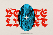 Blackther Typeface, a Blackletter Font by alit design (Thumbnail 4 of 20)