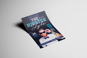 The Hipster Style Flyer Template