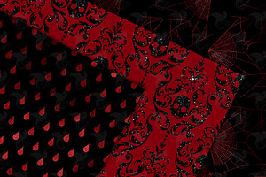 Luxury Vampire Digital Paper