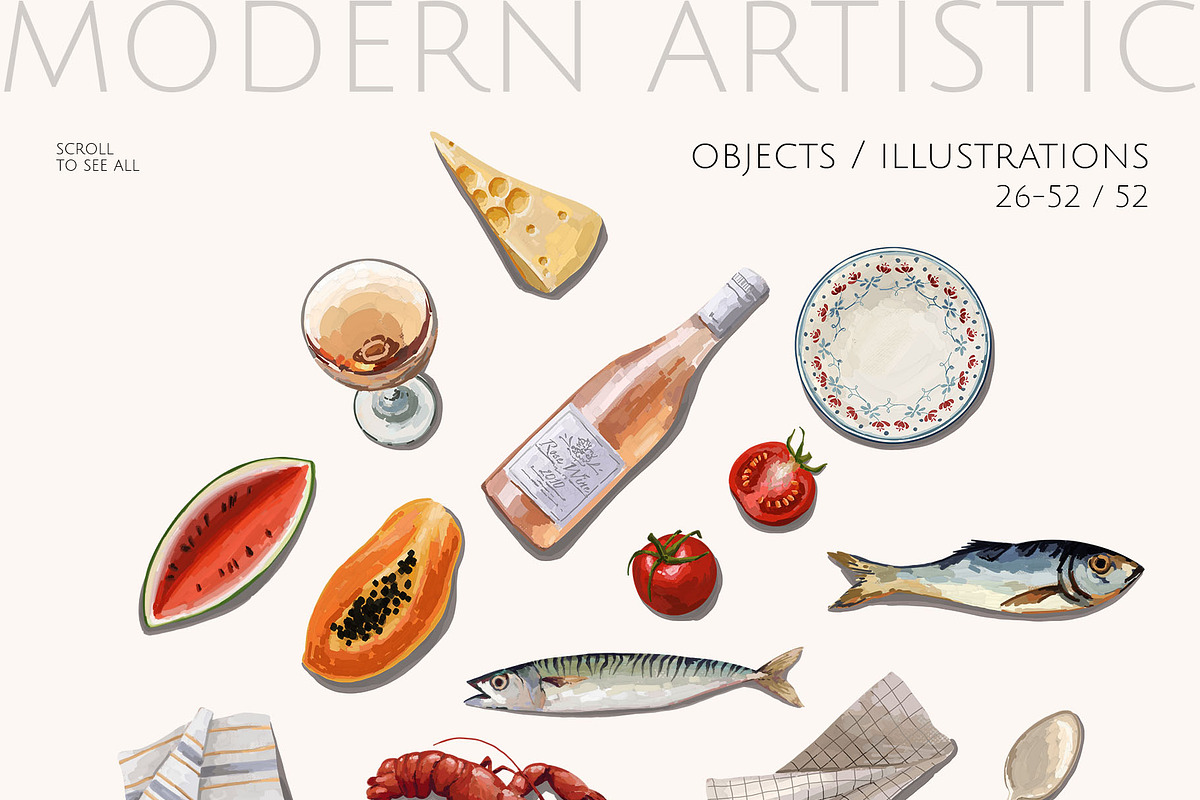 MODERN ARTISTIC POSTER CREATOR, a Decorative Illustration by Yuliia Lashevska (Photo 8 of 12)