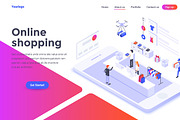 Modern flat design isometric concept, a Person Illustration by Creative Graphics (Thumbnail 9 of 12)