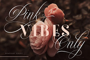 Rhapsody | Calligraphy Script, a Script Font by Muntab_Art (Thumbnail 4 of 10)