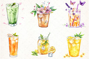 Spring Ice Cup Clipart, an Illustration by Watercolor design (Thumbnail 4 of 4)