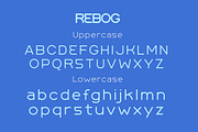 Rebog, a Sans Serif Font by twinstd (Thumbnail 9 of 11)