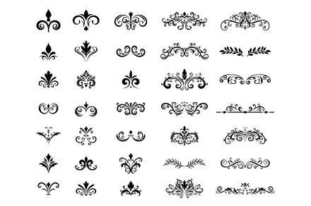 Decorative ornamental dividers, a Decorative Illustration by Yayasya