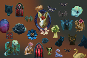 Gothic Collage Elements, an Object Graphic by JulsIst (Thumbnail 8 of 10)