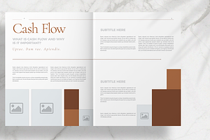 Brown Stylish Brochure