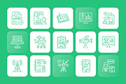 Animated Online Reporting Icon Set, an Outline Icon by Prosymbols (Thumbnail 4 of 5)