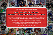 Pro Football Card Templates, a Card Template by Chris Weibring (Thumbnail 2 of 19)