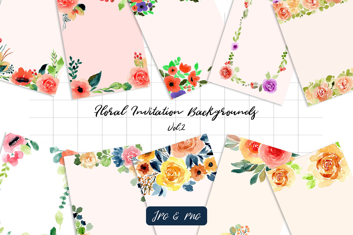 Floral Watercolor Graphic Bundle, a Decorative Illustration by wulano (Photo 16 of 21)