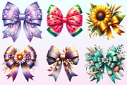 Summer Bow Clipart Bundle, a Graphic by CitraGraphics (Thumbnail 2 of 4)