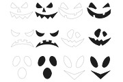 Halloween Pumpkin Monster Faces 2, a Brush Add-On by Disasterology Ink (Thumbnail 6 of 10)
