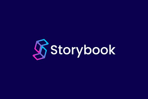 Storybook - S Letter Modern Logo