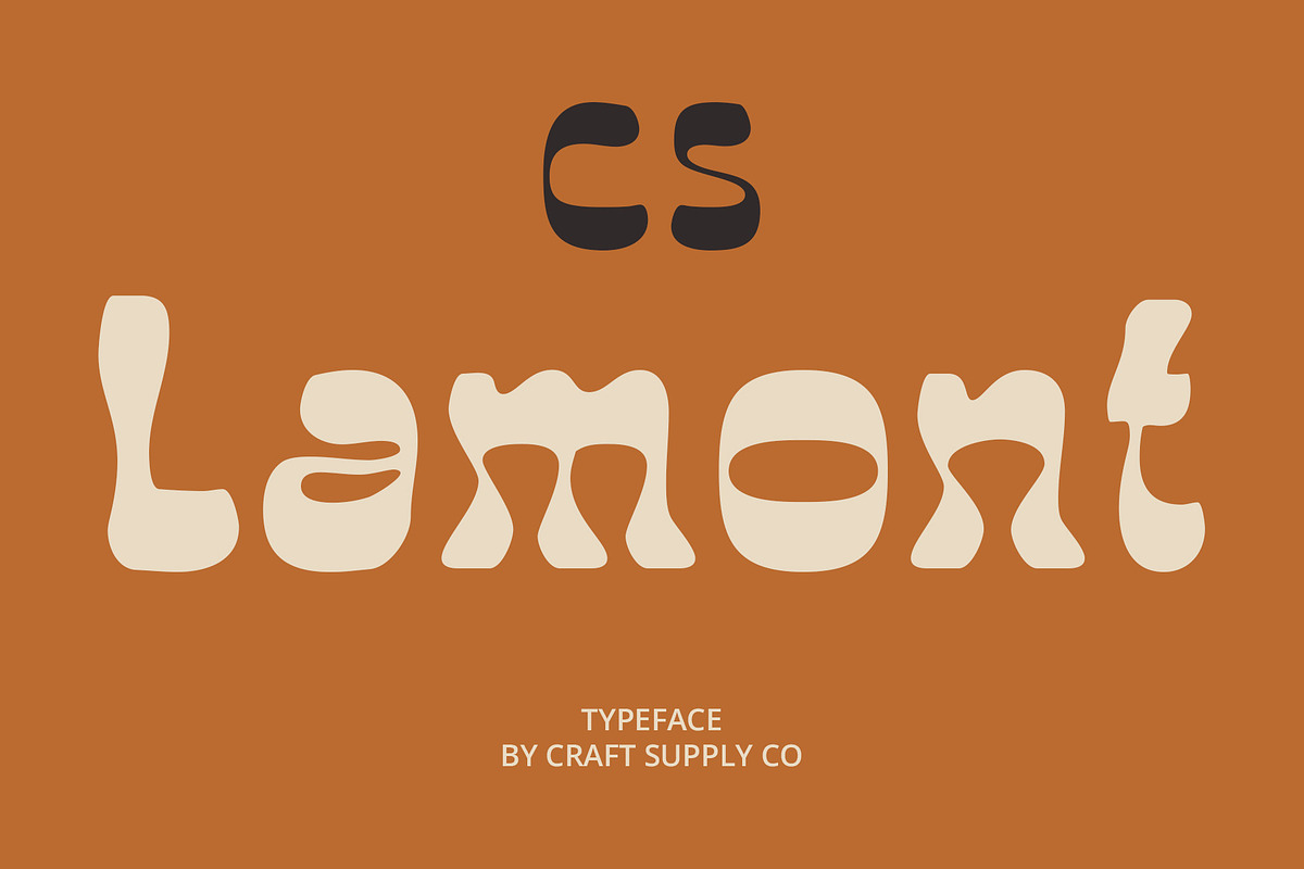 CS Lamont Drawn, a Serif Font by Craft Supply Co. (Photo 1 of 8)