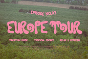 Tropi Twist, a Sans Serif Font by maghrib (Thumbnail 3 of 5)