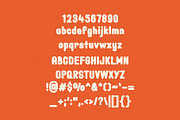 Patty Press - Friendly Typeface, a Sans Serif Font by HipFonts (Thumbnail 2 of 6)