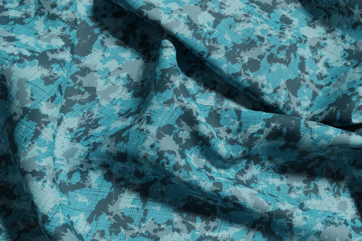 Abstract Teal Texture Allover Patter, a Texture Graphic by Gullenda (Photo 3 of 6)