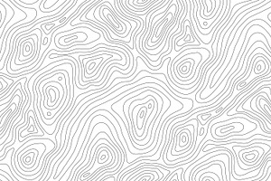 Seamless vector topographic map, a Texture Illustration by RDShop
