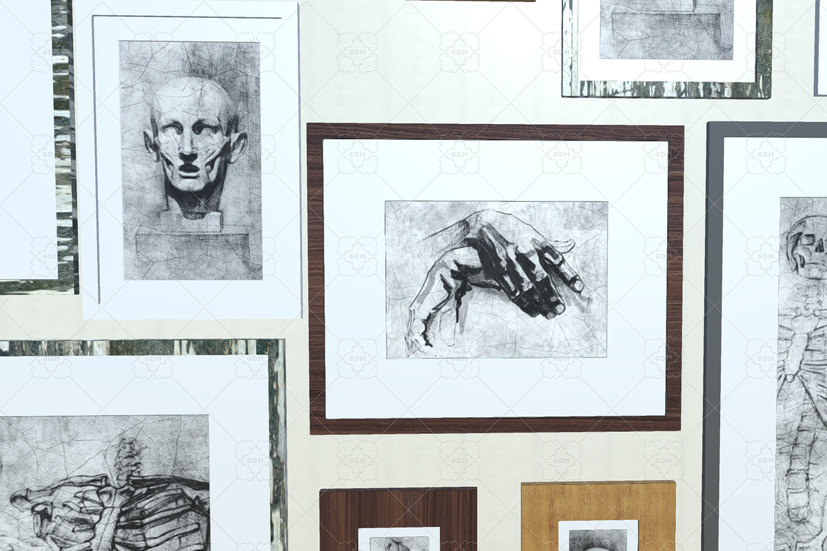 Paintings Collection, an Object 3D Model by Webcadabra (Photo 4 of 5)