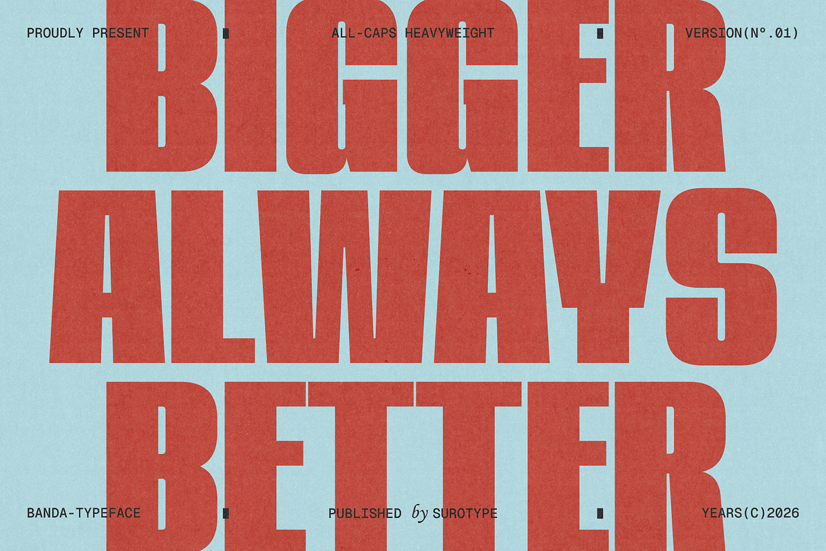 BANDA, a Sans Serif Font by A.Budianto (Photo 7 of 10)