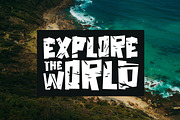 Cracky Display Font, a Font by chekart (Thumbnail 3 of 6)