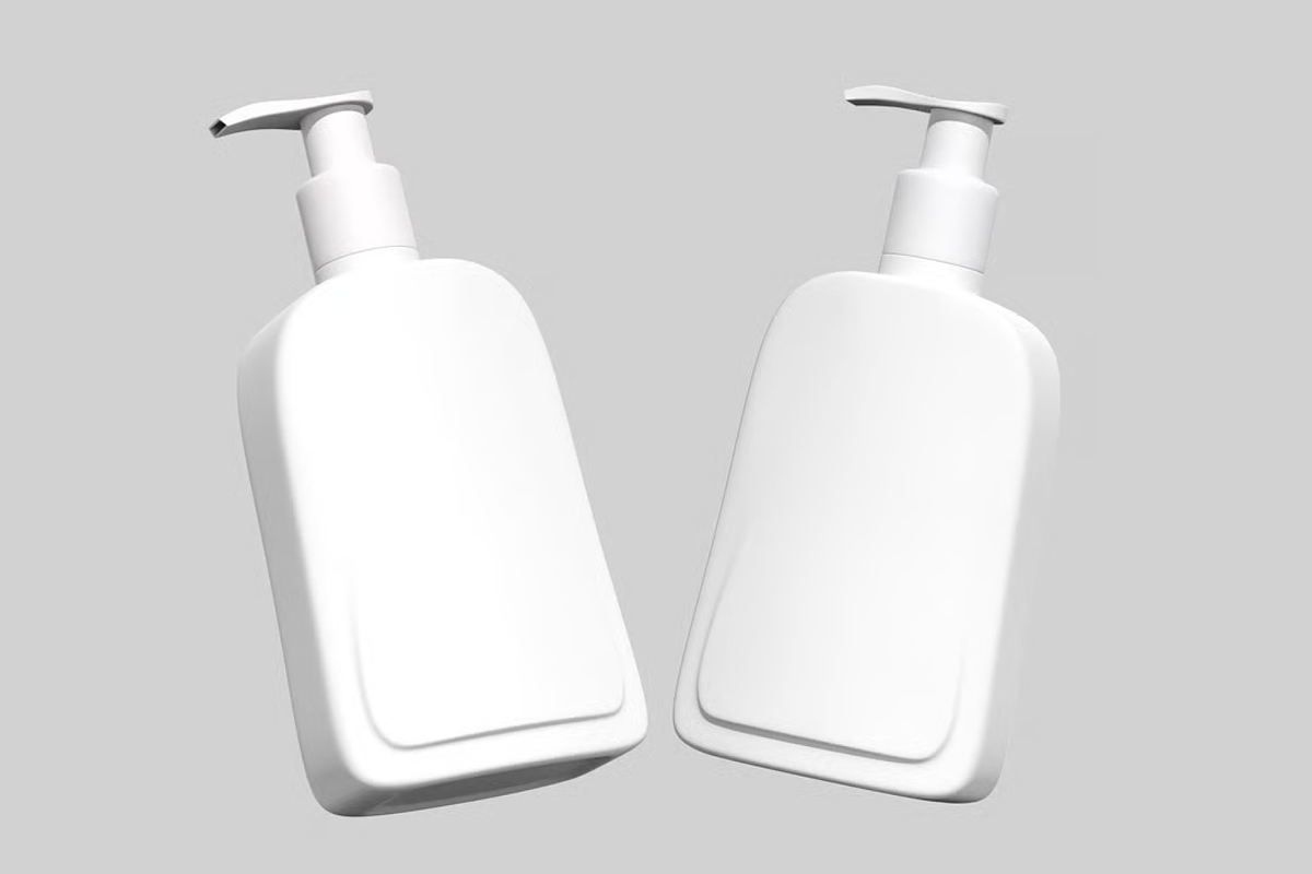 Pump Bottle Dispenser Mockup, a Household Mockup by graphicsauce (Photo 3 of 4)