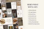 Ecommerce Shop Template Pack | Canva, a Design Template by Fourteen Creative Co. (Thumbnail 2 of 14)