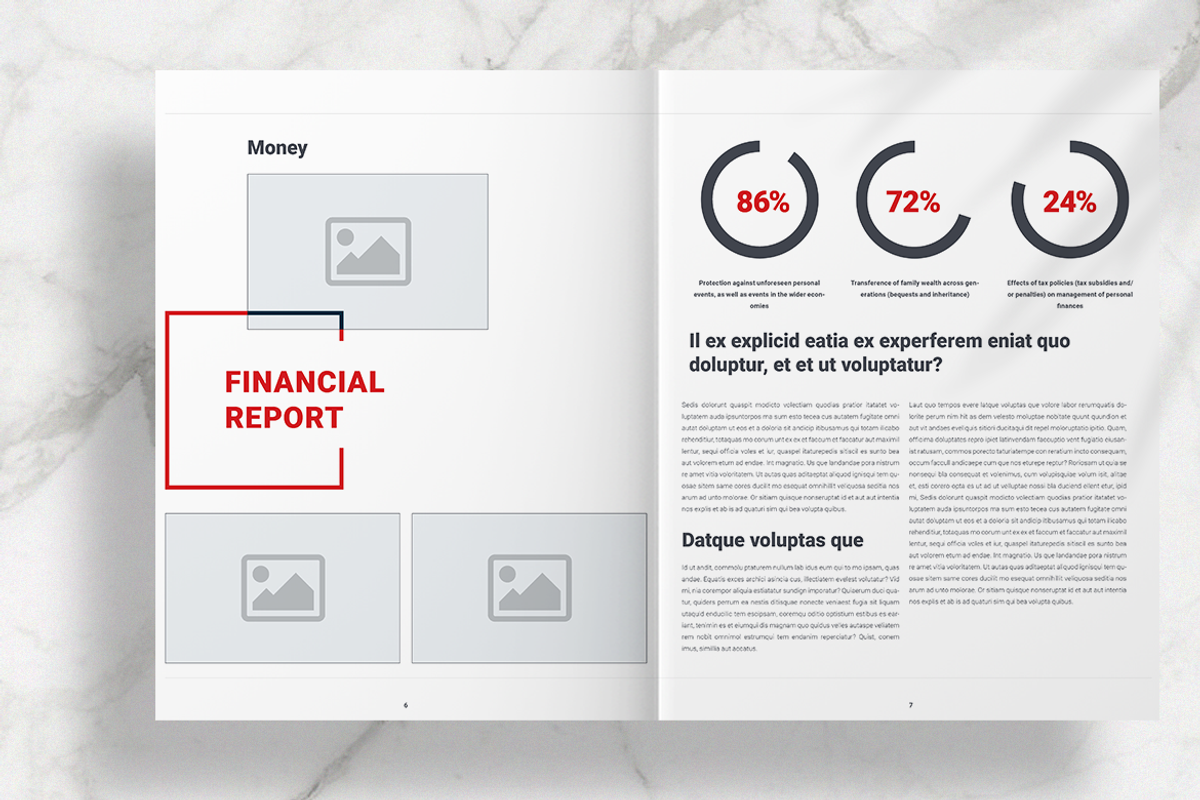 Red Business Brochure Template, a Brochure Template by Boris Cupac (Photo 5 of 8)