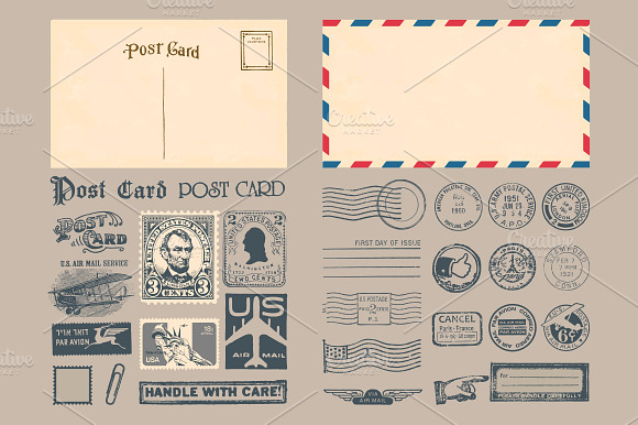 Passport & Postage Stamps and Badges preview 4