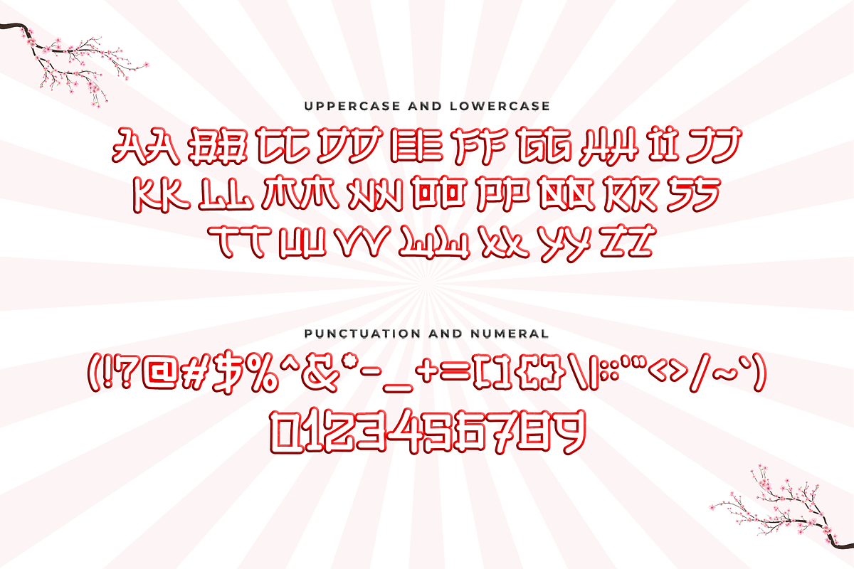 Japan Kimono - Modern Japanese Font, a Sans Serif Font by overlaytemplates (Photo 5 of 5)