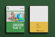 Digital Education Plan Template, a Brochure Template by E-Type (Thumbnail 7 of 7)