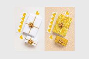 GIFT WRAP MOCKUPS PSD Layered, a Packaging Mockup by bazarova (Thumbnail 6 of 20)
