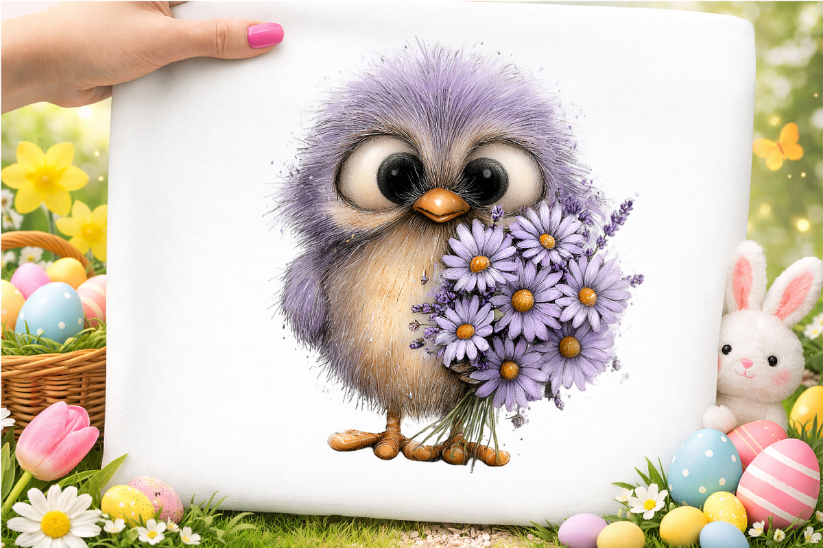 Whimsical Spring Birds Clipart Buudl, an Illustration by GatewayDesign (Photo 5 of 5)