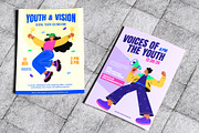 60 Youth Day Flat Illustrations, a Person Illustration by Creative Stall (Thumbnail 6 of 11)
