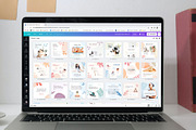 Wellness Instagram Feed Canva, a Social Media Template by Cultive Creative (Thumbnail 2 of 13)