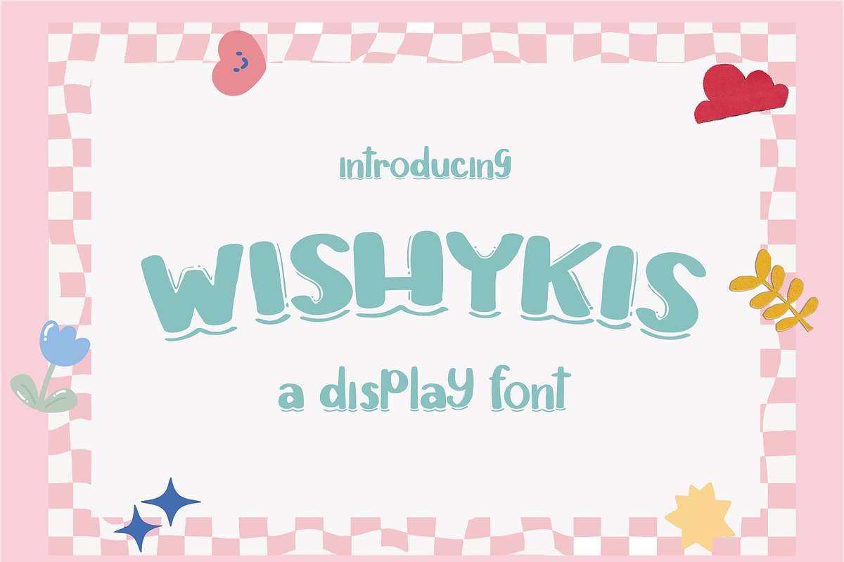 Wishykis - Display Font, a Handwritten Font by Berdansabersama (Photo 1 of 8)