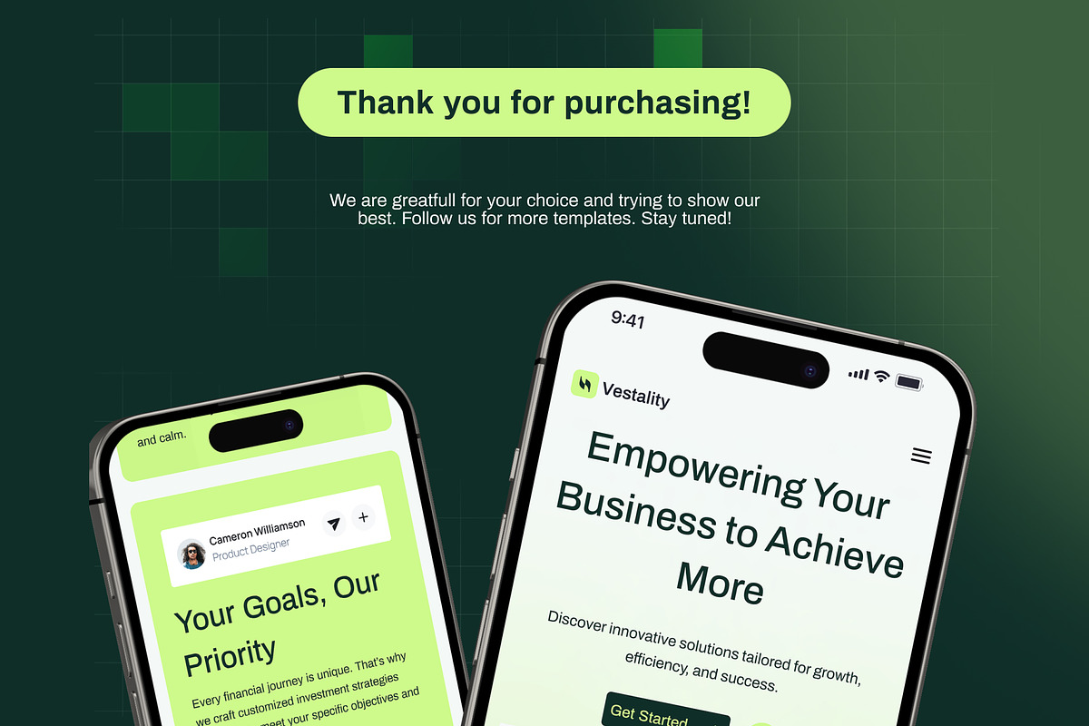 Business SaaS Landing Page preview 5