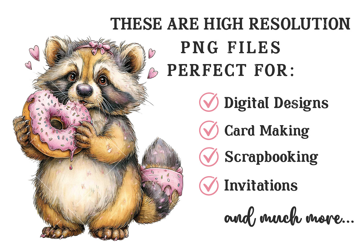 Whimsical Valentine Animals Clipart, an Illustration by OK Design (Photo 4 of 6)