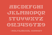 Lockdown Christmas - knitted fonts, a Font by kaer_shop (Thumbnail 3 of 12)
